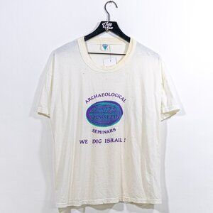 Archealogical Society Seminars T-Shirt XL VTG 90s We Dig